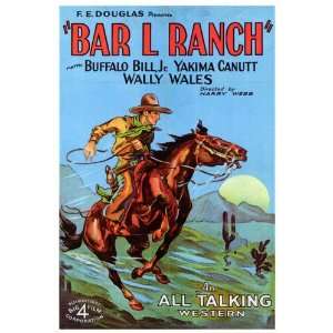  Bar L Ranch Movie Poster (27 x 40 Inches   69cm x 102cm 