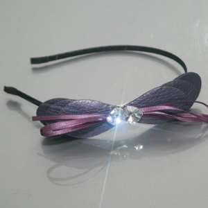   Ribbon Bow decorate with imitative jewels Headband (4038 3) Beauty