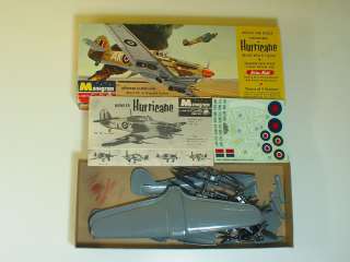   Monogram RAF HAWKER HURRICANE 1/48 Action Model Model Kit  