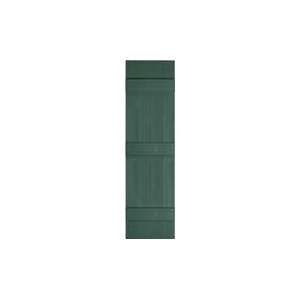   Green J4 Board N Batten Vinyl Exterior Shutters (Pair)