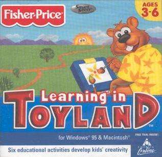 Fisher Price Learning In Toyland PC CD kids creativity  