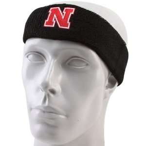  adidas Nebraska Cornhuskers Black Basic Logo Headband 
