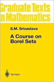 Course on Borel Sets, (0387984127), S. M. Srivastava, Textbooks 