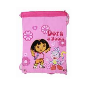  Licensed Dora the Explorer Drawstring Bag Backpack 