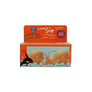  KISS MY FACE Berry Smart Whale Soap Duo Pack 2 pc Beauty