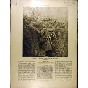   1915 Grenades Calonne Trench Ww1 War Lorraine Vosges