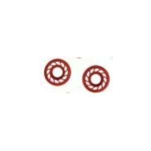   Accessories Rubber (HDS) Roller Guard Red #80537