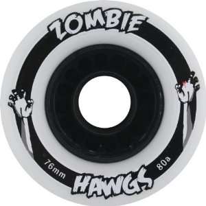  Hawgs Zombie 80a 76mm White Skate Wheels Sports 
