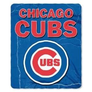  Chicago Cubs Plush Travel Throw Blanket