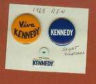1968 (4) Robert F. Kennedy Items  RFK ~Not TooPretty  