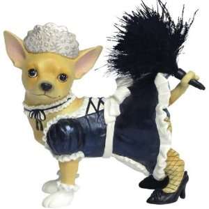  Aye Chihuahua French Maid Figurine
