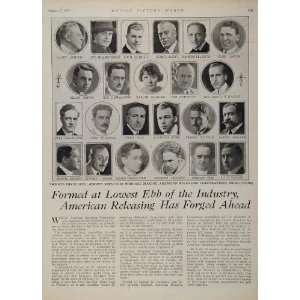  1922 American Releasing Silent Film Directors Article 
