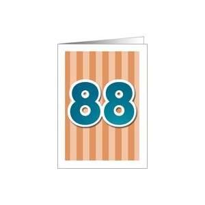  88th Birthday Card Toys & Games