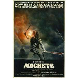 Machete (2008) 27 x 40 Movie Poster Style B 