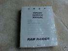 1987 chrysler ram raider service manual 