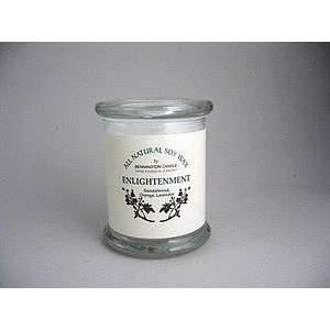  Glass jar soy wax enlightenment Bennington Candle