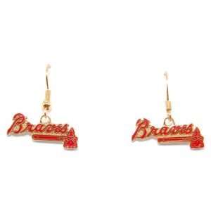  Atlanta Braves Logo Earrings