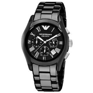   Black Chronograph Dial Watch by Emporio Armani (Oct. 15, 2011