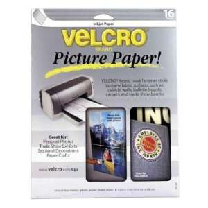  Hangable Picture Paper with Fastener, 8 1/2x11, 16/Pack 