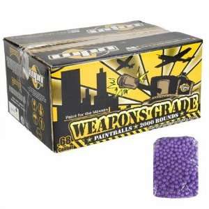  WPN Weapons Grade Paintballs   2000 Rounds   Light Purple 