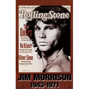  Jim Morrison, Rolling Stone Poster