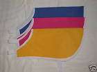   Cotton Lure Coursing Jackets, Blue, Yellow and Pink Gotcha Covered