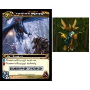 World of Warcraft Heroes of Azeroth WOW Single Card Thunderhead 