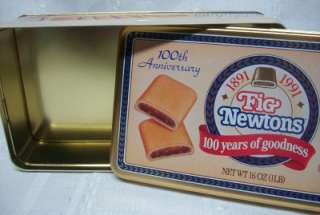 20 Yr Old Fig Newton Cookies   Ltd. Edition 100 Year Anniv 