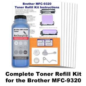  Brother MFC 9320 Cyan Toner Refill Kit