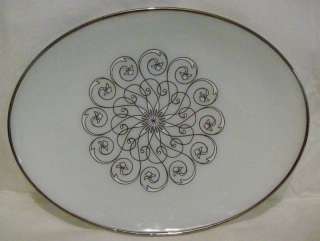   Hocking Suburbia Vienna Lace Oval Platter PURCHASE 2 = 