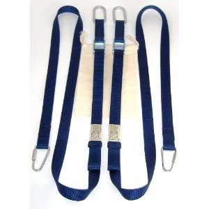  WOSS Gear Navy Blue Swing Strap pair for Door Anchor, 8ft 
