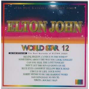  WORLD STAR 12 ELTON JOHN Karaoke VCD 