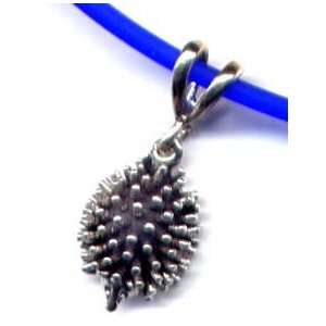  18 Blue Hedgehog Necklace Sterling Silver Jewelry Gift 
