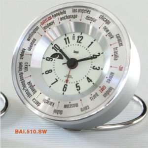  Bai Design 510 Auto Align World Trotter Travel Alarm Clock 