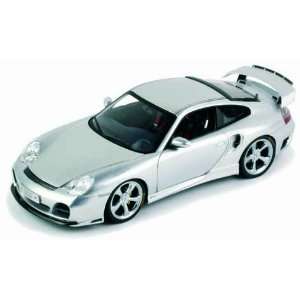  Porsche 996 TwinTurbo (911) TechArt Silver 1/18 Scale 