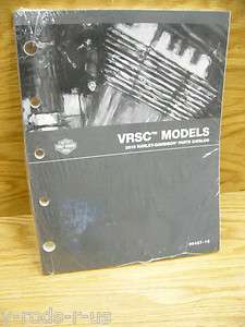 2010 Harley VRSC Models V Rod Parts Catalog, 99457 10  