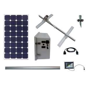  Sign Lighting Kit Run By Industrial Solar 100 Watt Mono 