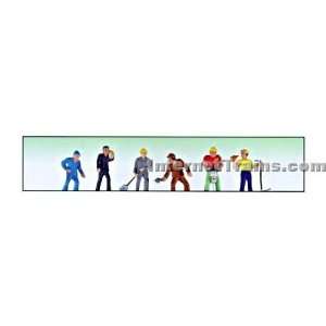    Model Power O Scale Painted Figures   Work Crew Toys & Games