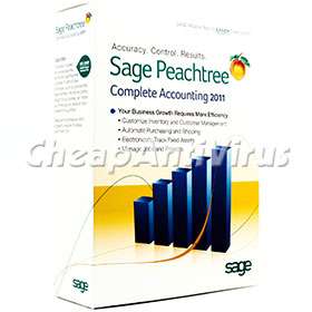 Sage Peachtree Complete Accounting 2011 (New Sealed)  