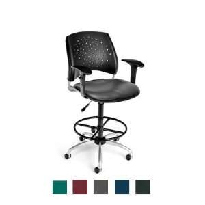   with Vinyl Seat, Arm and Footrest (Various Colors) OFM 326 VAM AA3 DK