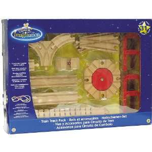  Imaginarium Wooden Deluxe Train Track Pack Toys & Games