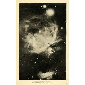  1909 Print Orion Space Nebula Telescope Picture Galaxy 