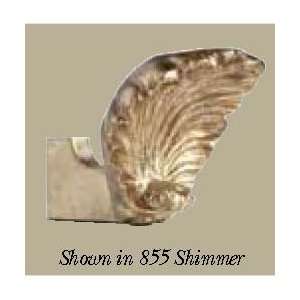  Shell drapery sconce