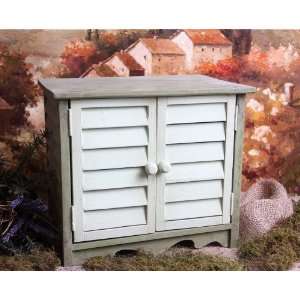    Shabby Cottage Chic Wooden Storage Display Box