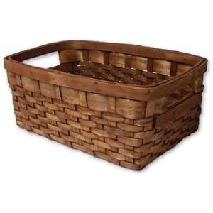    West River Baskets Medium Brown Shelf Basket