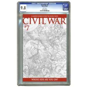  Civil War #7 Michael Turner Variant Sketch Cover 1 in 75 