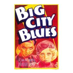  Big City Blues, Eric Linden, Joan Blondell, 1932 Stretched 