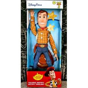 com Disney Theme Park Authentic Toy Story 3 Pull String Talking Woody 