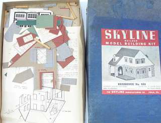   #601 Paperboard Kit O Gauga by Skyline Model Buildings  