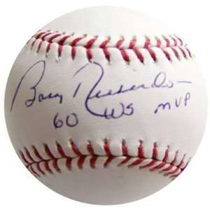  Bobby Richardson Autographed Baseball